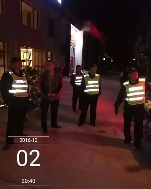 智勇雙全#抓捕小偷保安全